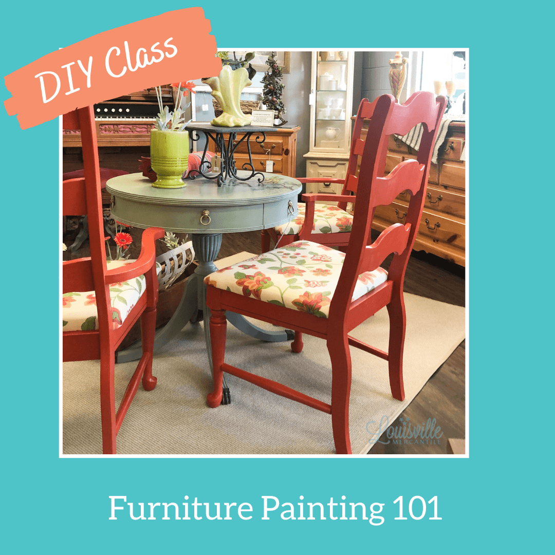 furniture painting 101 DIY class