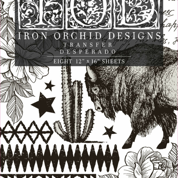 Iron Orchid Designs Millot's Pages | IOD Transfer