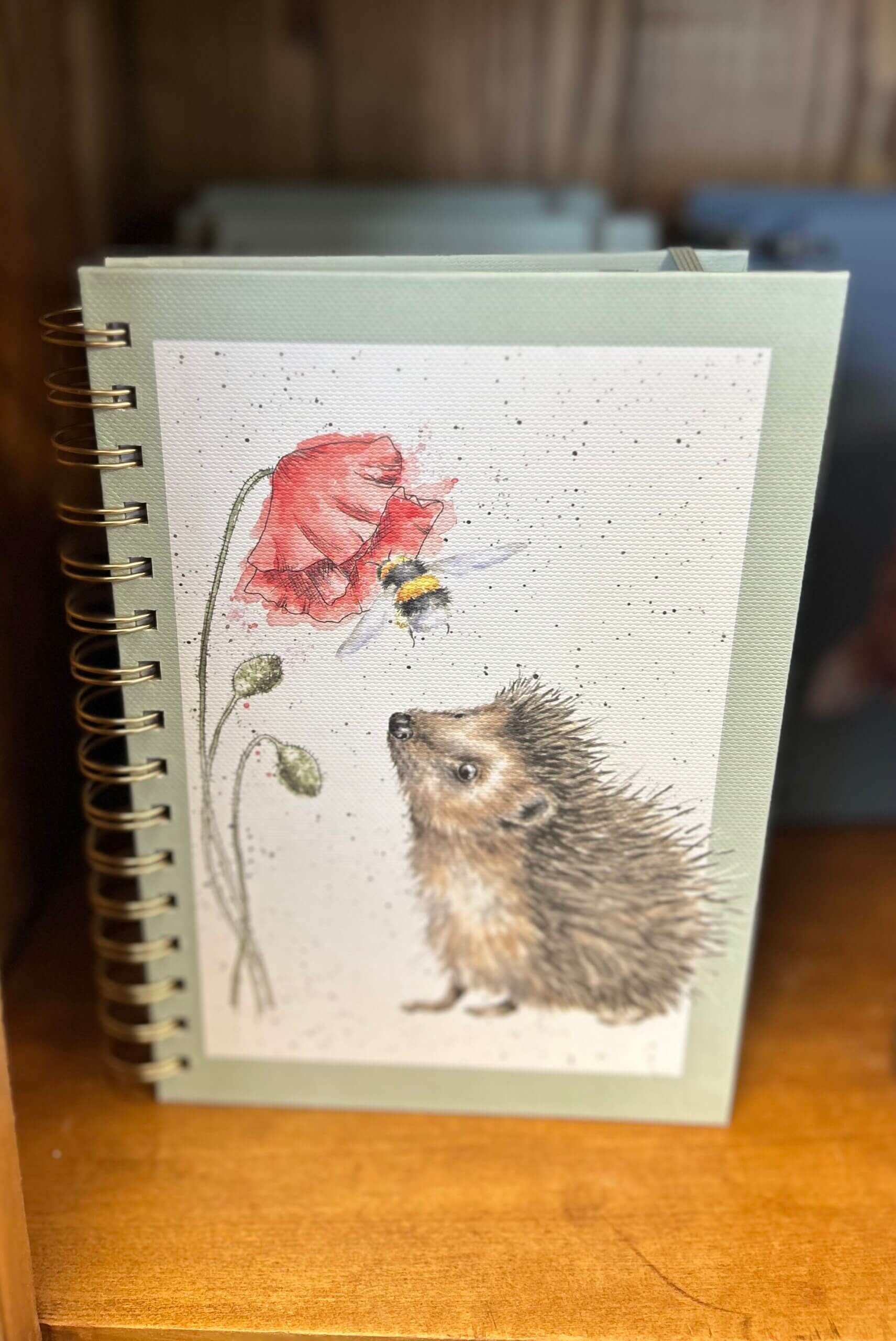 Bee & Hedgehog Notebook