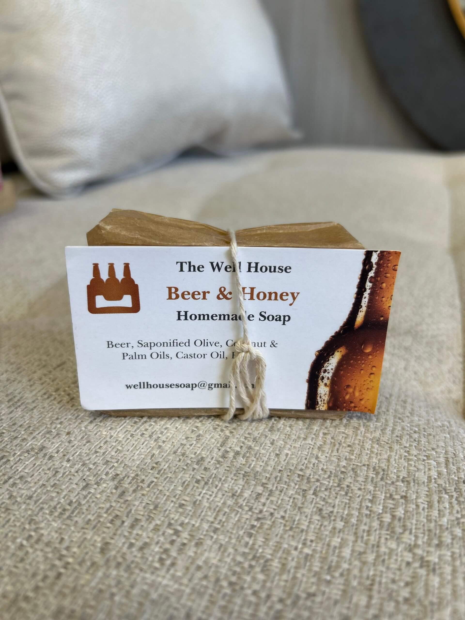 Beer & Honey Homemade Soap