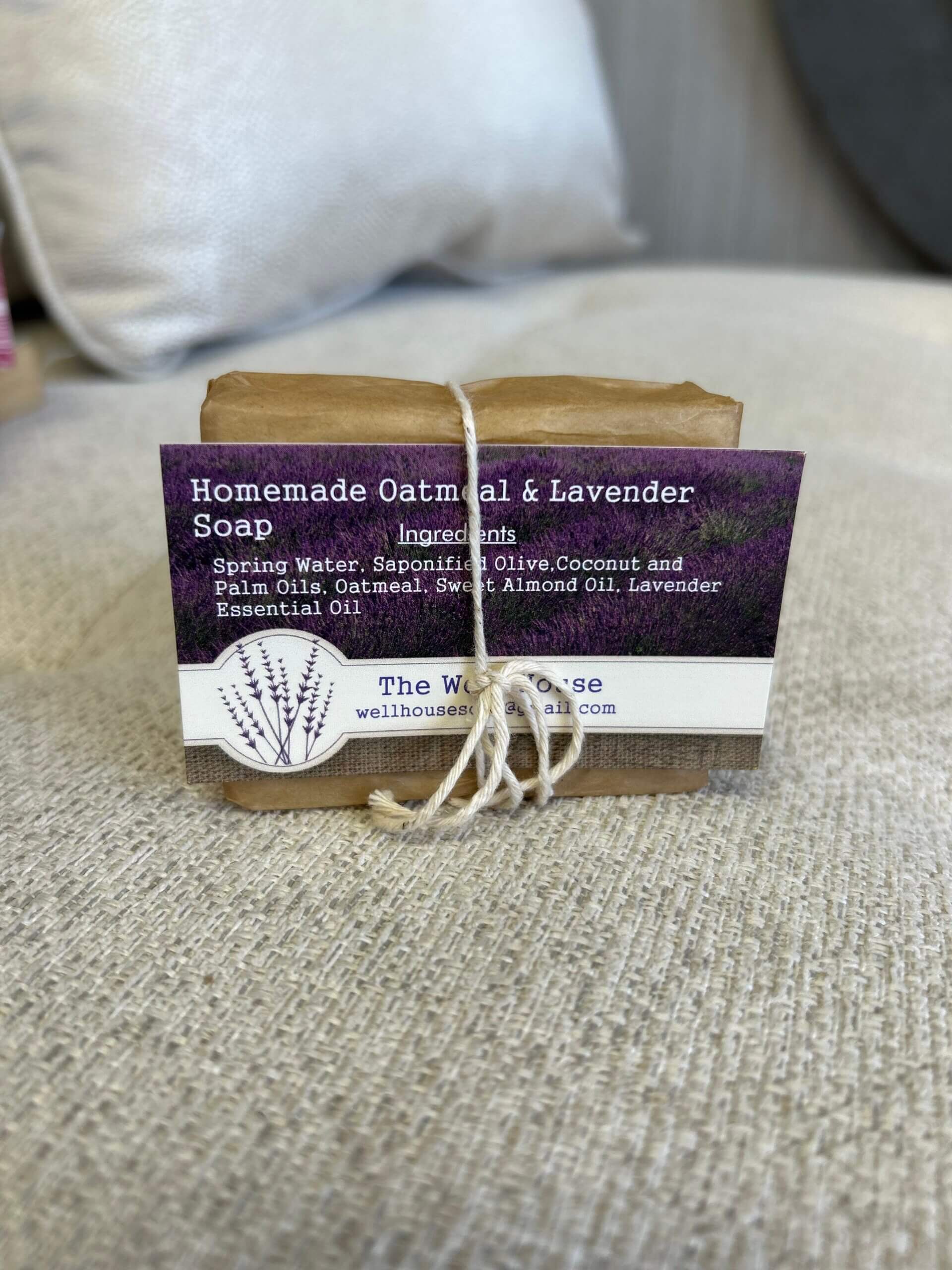 Oatmeal & Lavender Homemade Soap