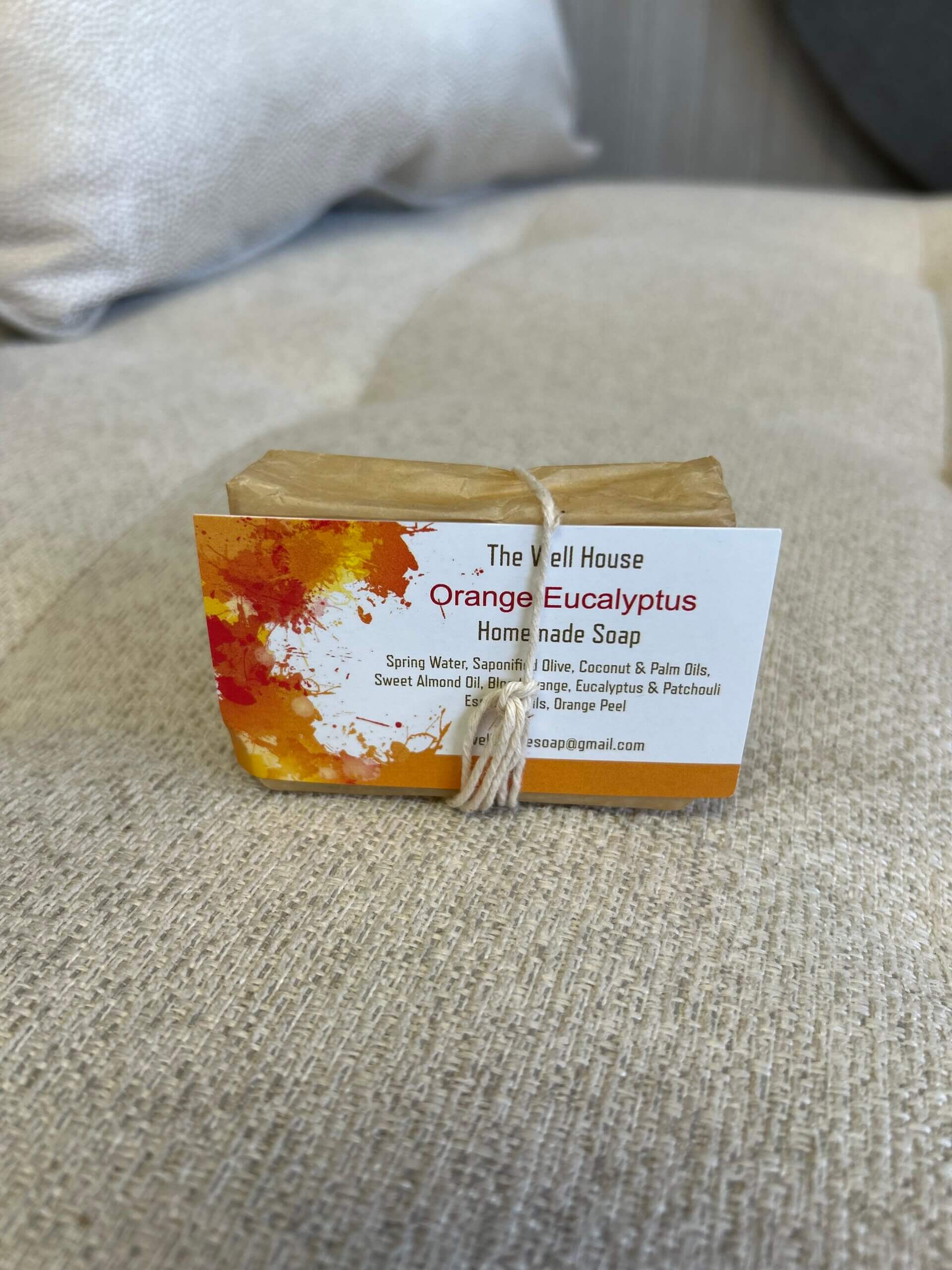 Orange Eucalyptus Homemade Soap