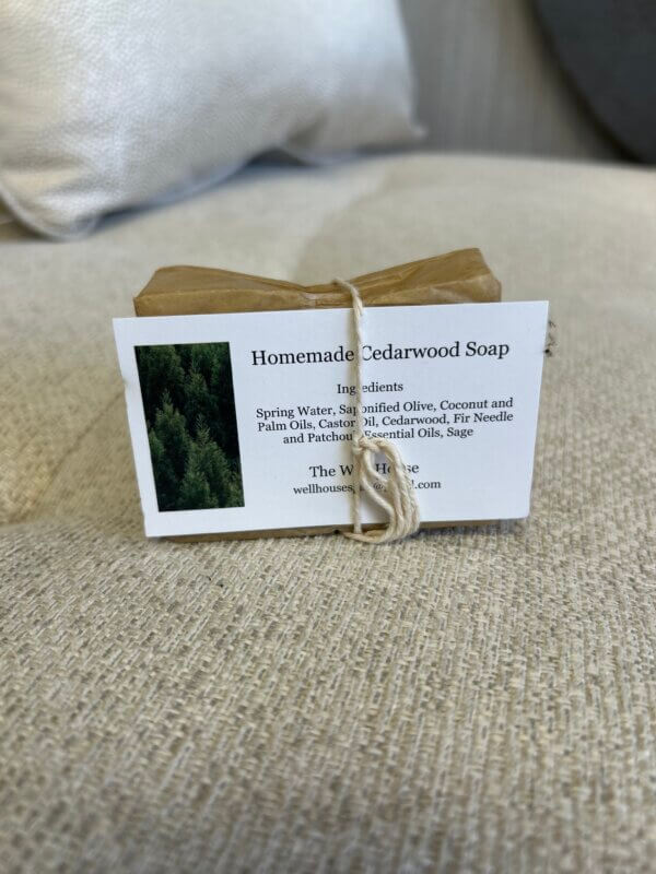 Homemade Cedarwood Soap