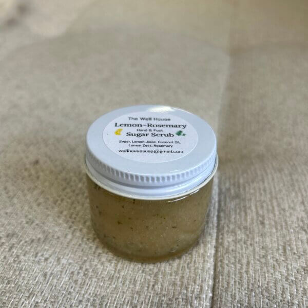 Well House Homemade Lemon Rosemary Sugar Scrub