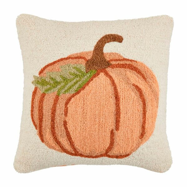 Pumpkin Wool Hook Pillow