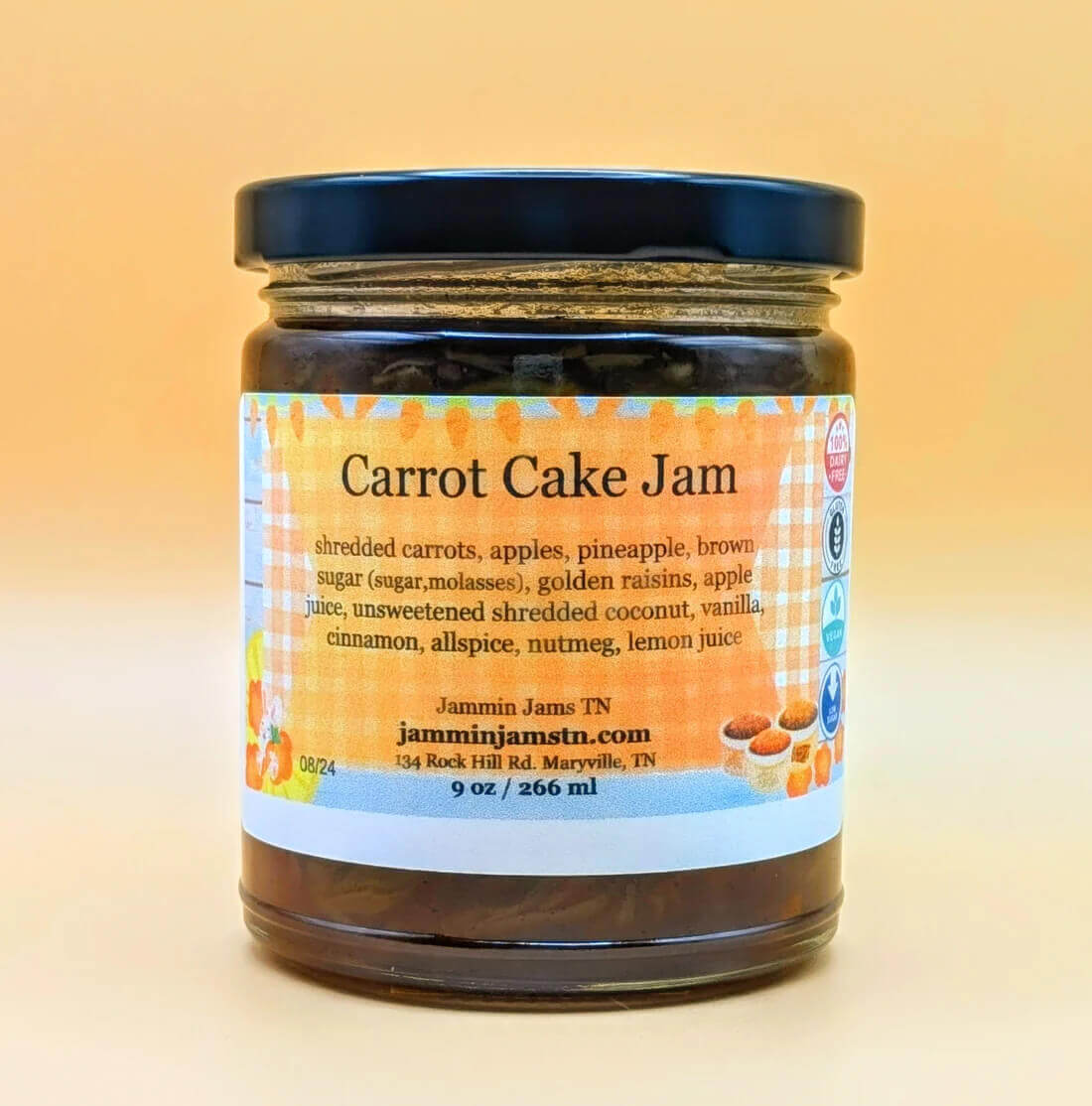 Carrot Cake Jam