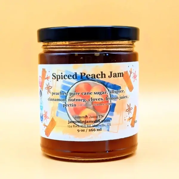 Spiced Peach Jam