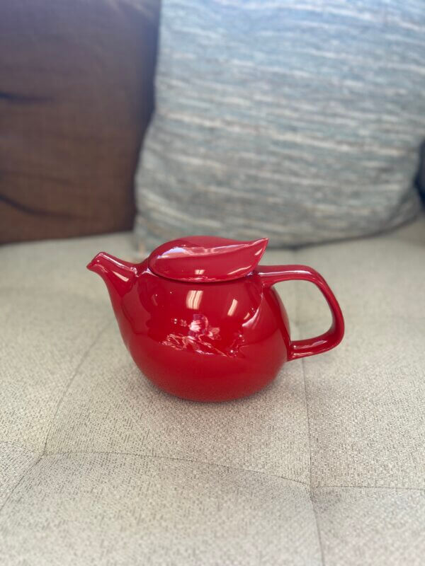 Bright Red ChirpyPot Teapot